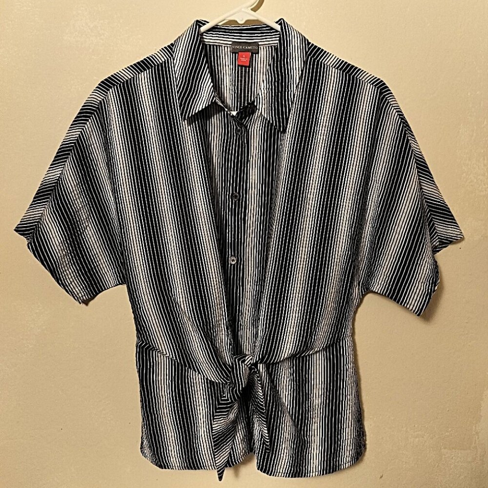 Vince Camuto Dolman Sleeve Striped Tops for Women S size